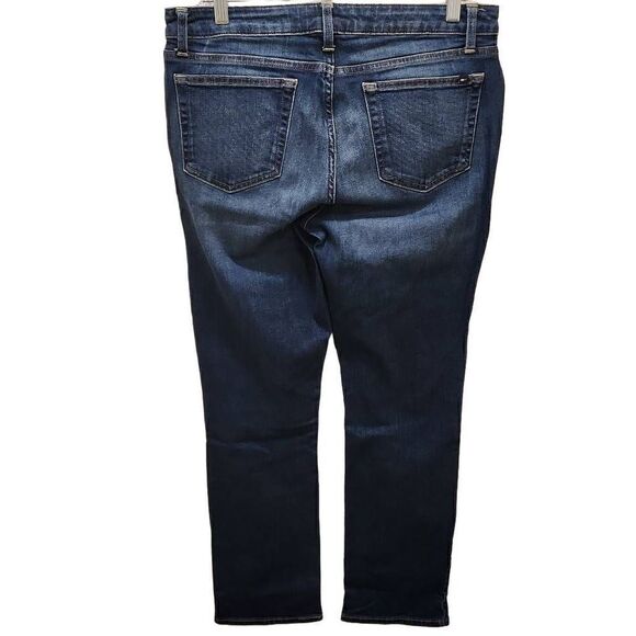 Tommy Hilfiger Women's Blue Five Pocket Style Curve Straight Jeans Size 10 - Picture 11 of 15